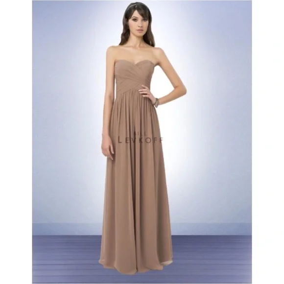 latte bridesmaid dresses Satin Bridesmaid Dress Prom Dress Brown XXL Dillon Espresso by Grace Loves Lace
